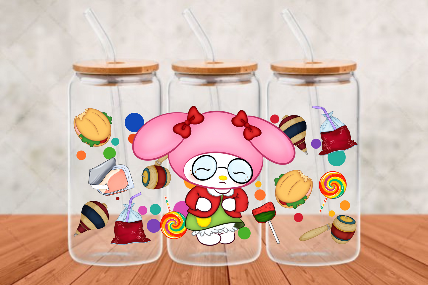 chill sweet UV- DTF Adhesive cup wrap