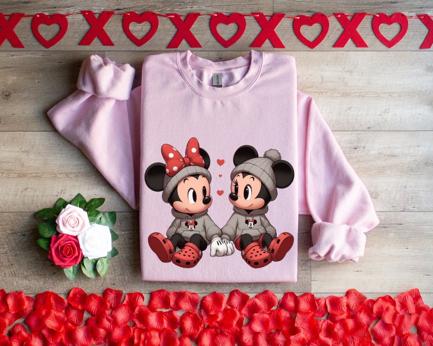Mickey And Minnie Hearts