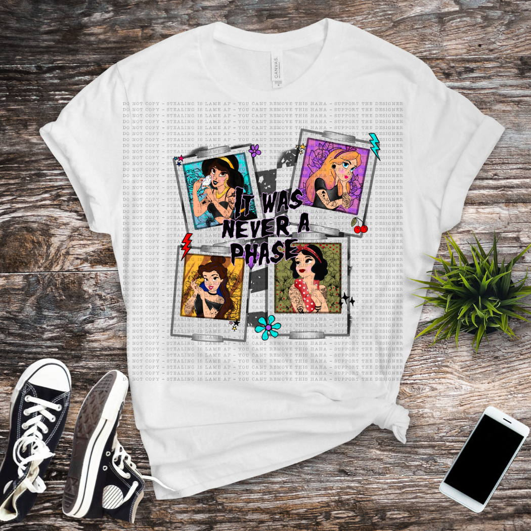 It was never a phase