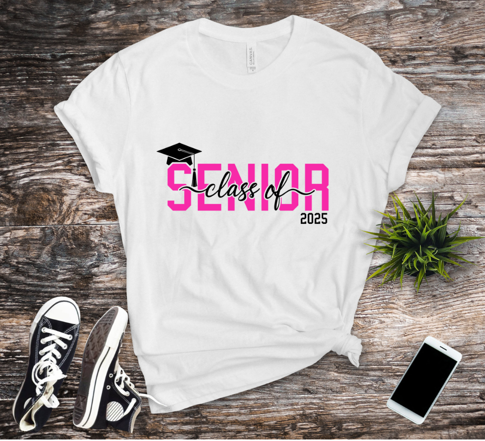 Class of Senior 2025 front black