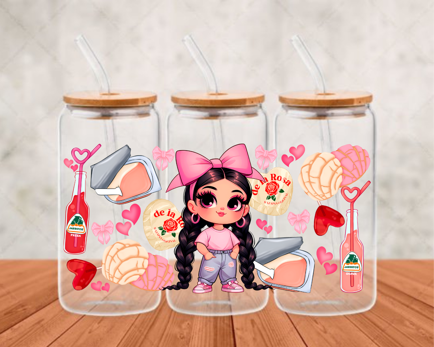 Chicana Coquette Mexican Snacks UV-DTF (adhesive cup wrap)