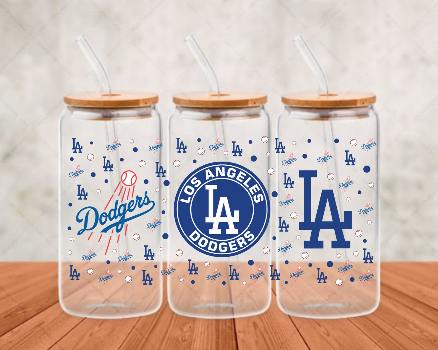 OrginalCircleLogoBlue UV- DTF Adhesive cup wrap