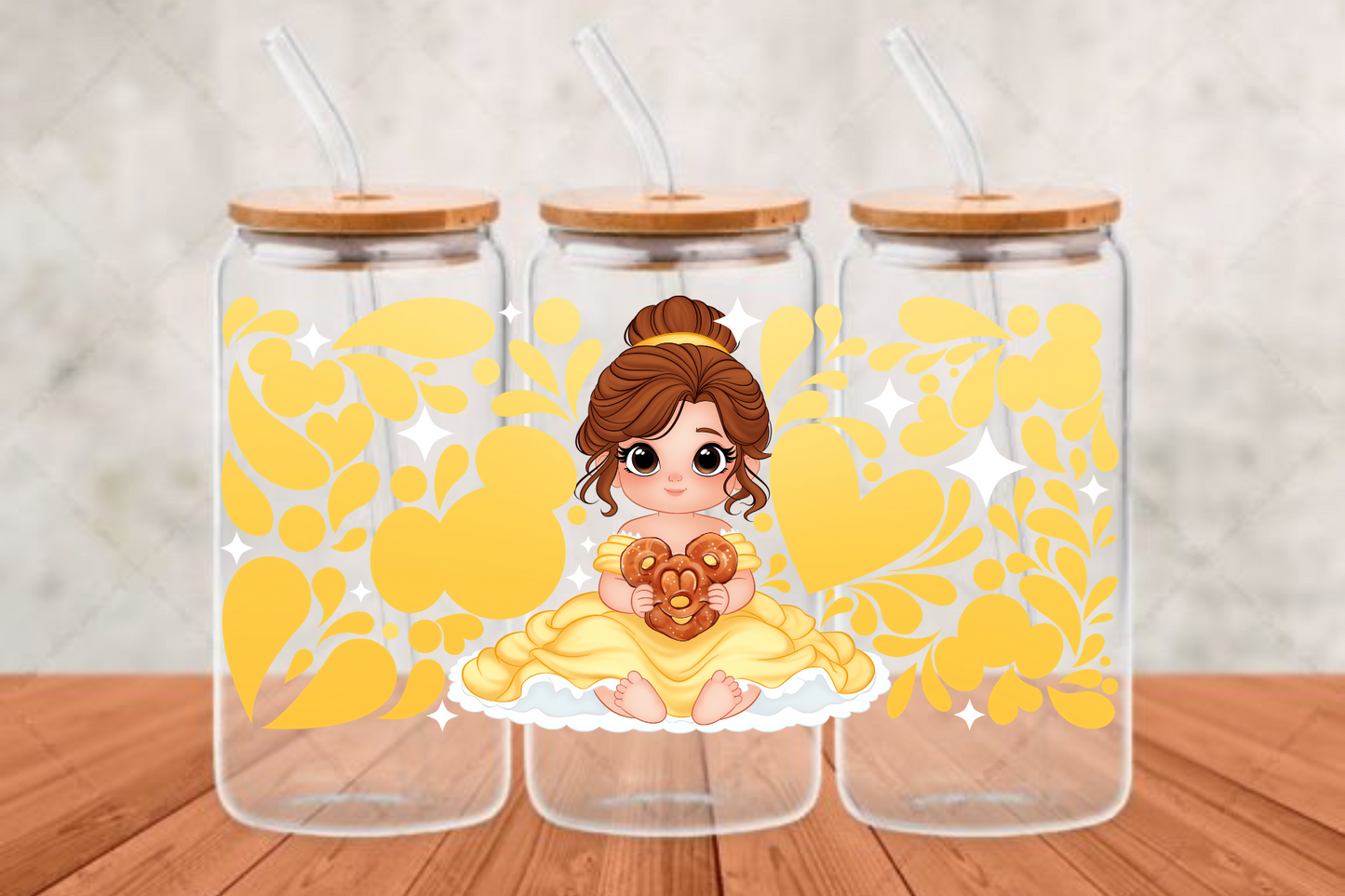 baby yellow Bella UV-DTF adhesive