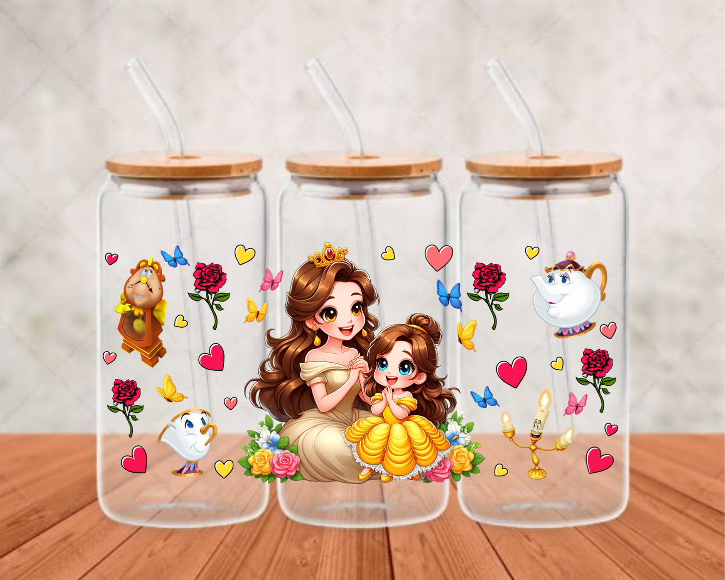 Belle and Daughter UV-DTF (adhesive cup wrap)