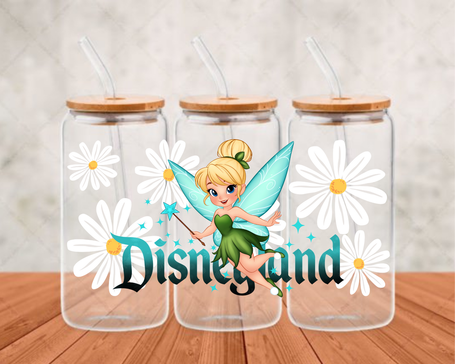 TINKER BLUE UV- DTF Adhesive cup wrap