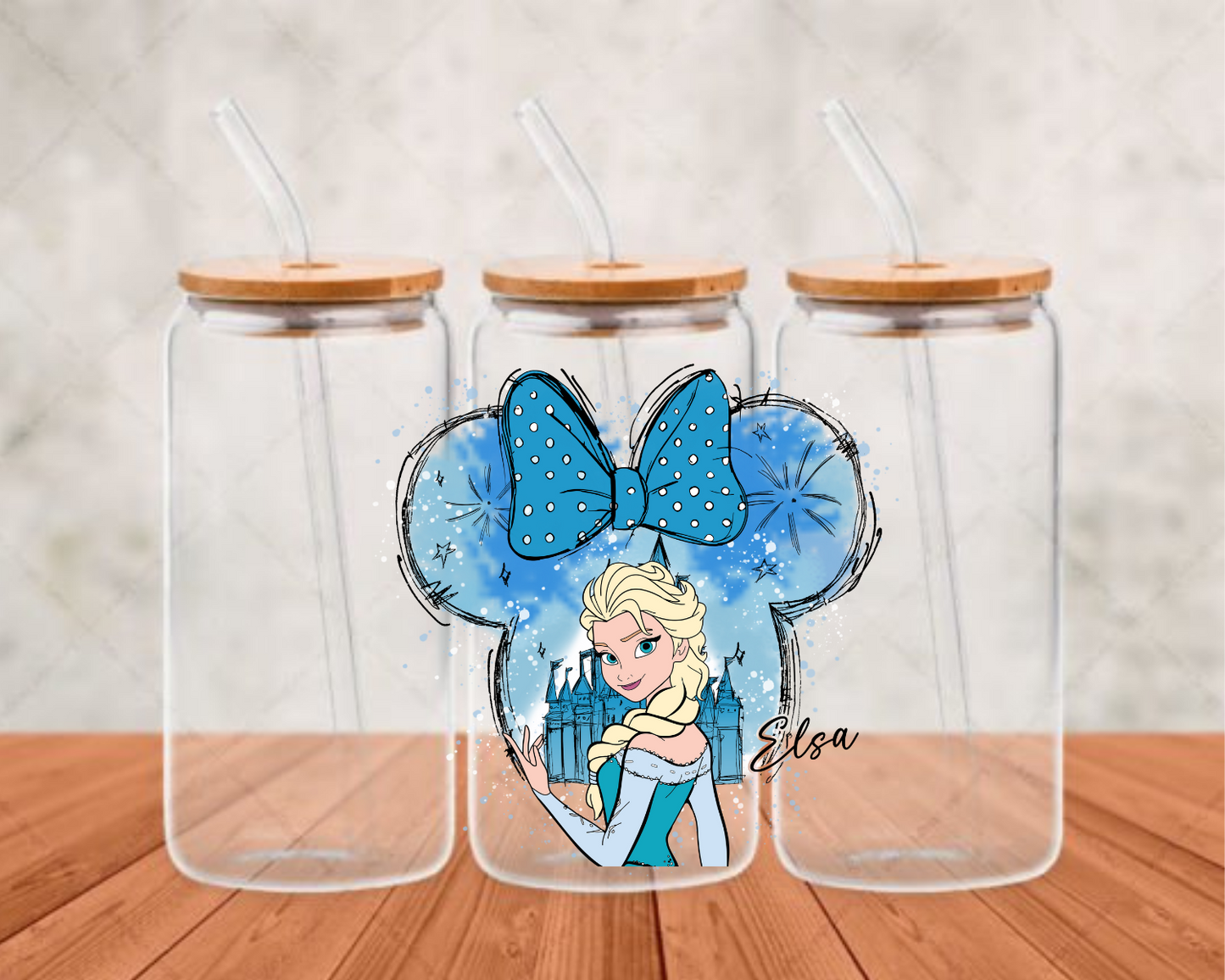 Elsa UV- DTF Adhesive cup wrap