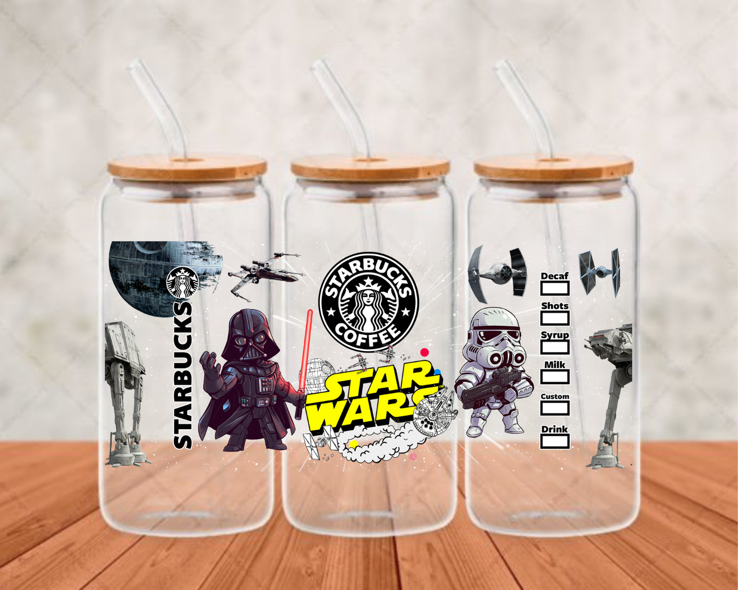 Star Wars3 UV-DTF (adhesive cup wrap)