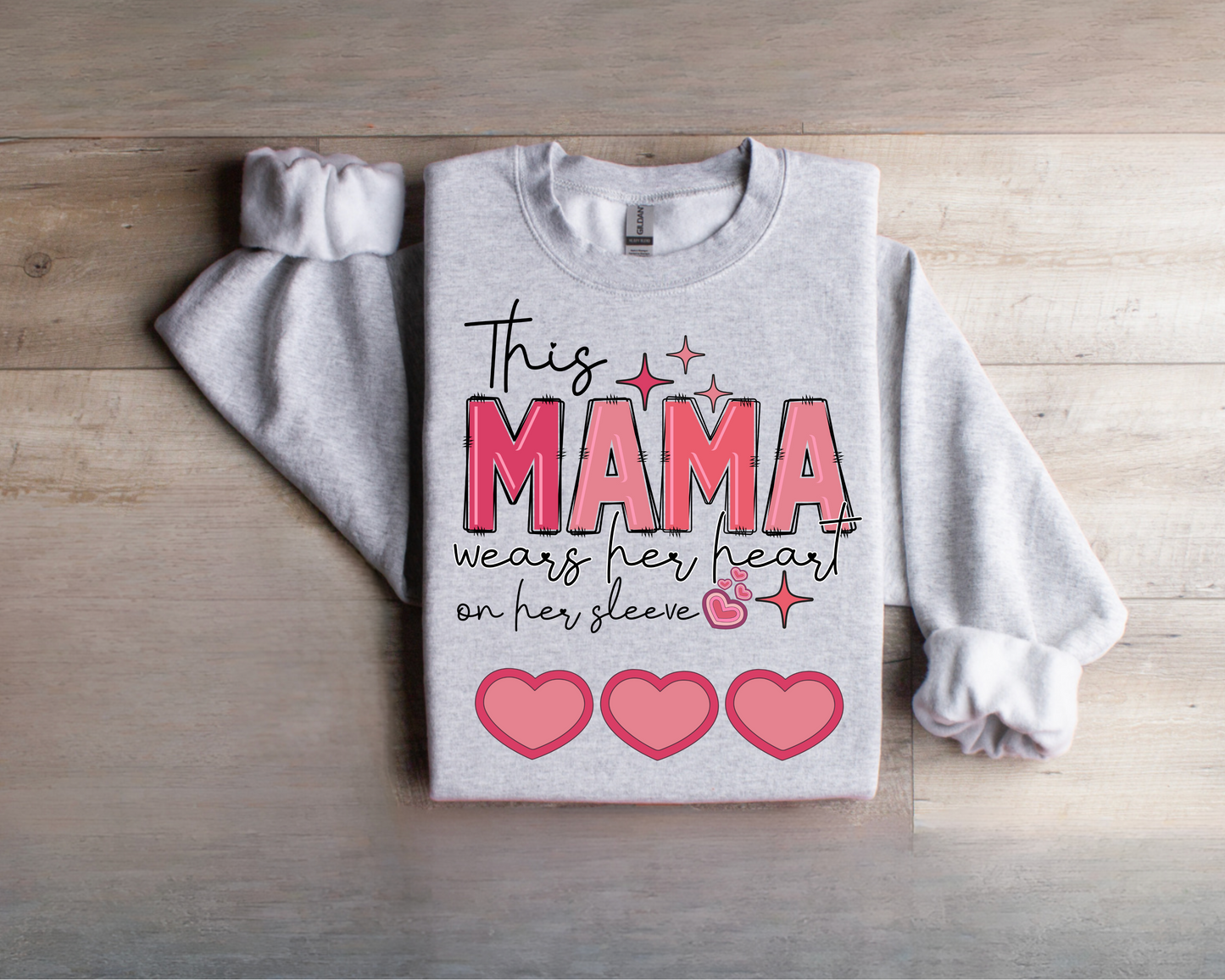 This Mama Wears Her Heart on Her Sleeve