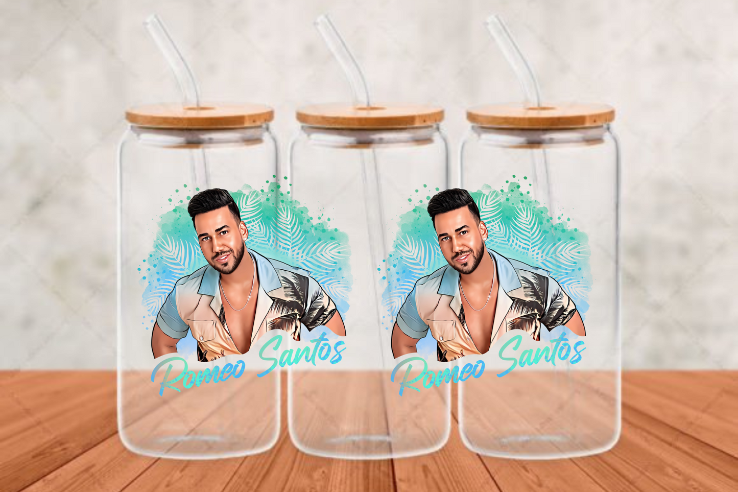 romero santos UV- DTF Adhesive cup wrap