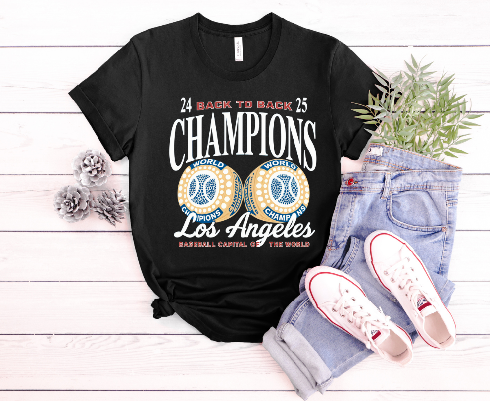 LA Dodgers Back To Back 2025