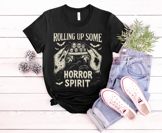 Retro Rolling Up Some horror spirt