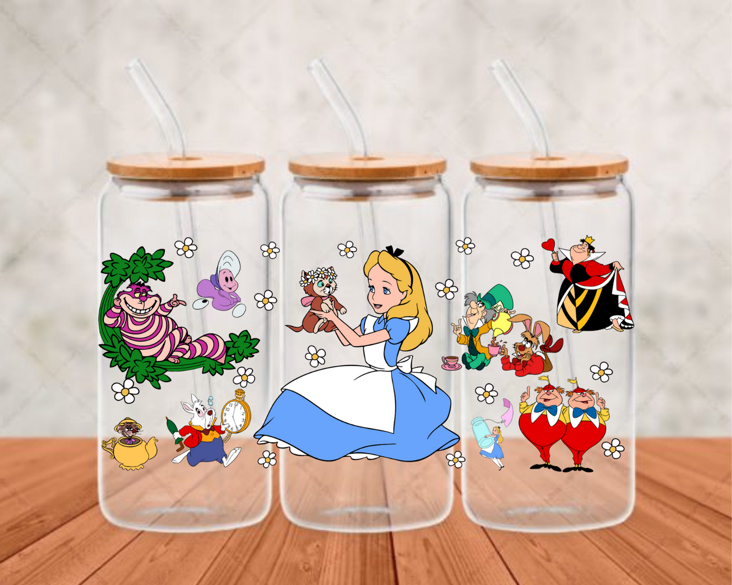 Alice And Friends UV-DTF (adhesive cup wrap)