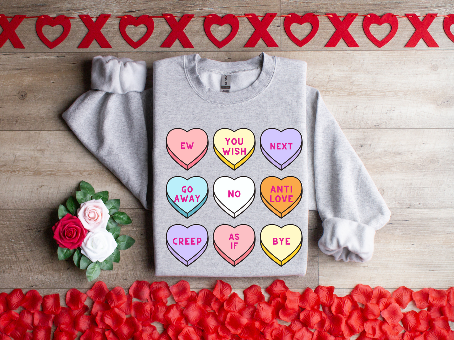 AntiValentine's Day Candy Hearts