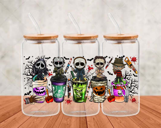 Horror Movies3 UV-DTF (adhesive cup wrap)