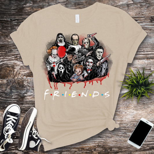 friends in horror white