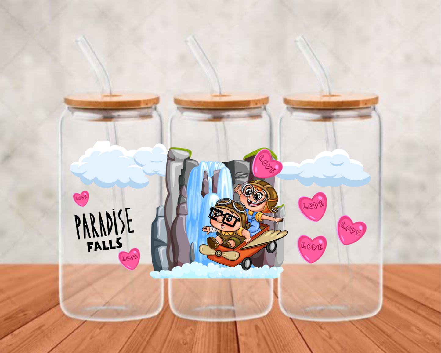 paradisefalls UV-DTF adhesive cup