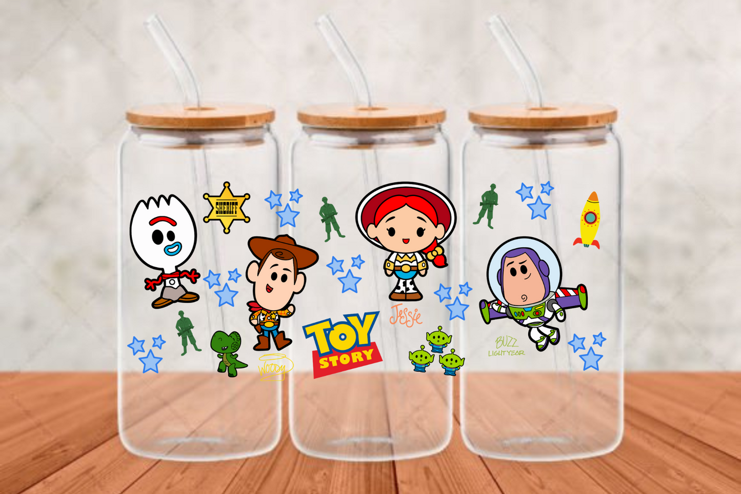 toys- UV- DTF Adhesive cup wrap