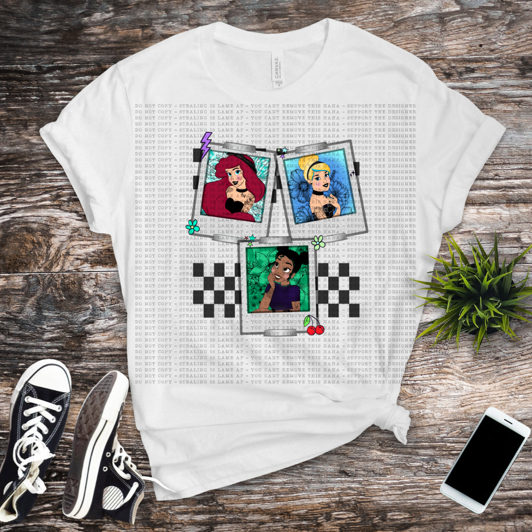 Tattoo princess Polaroid