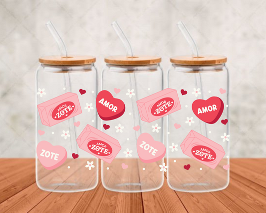 ZOTE  AMOR UV-DTF adhesive cup wrap