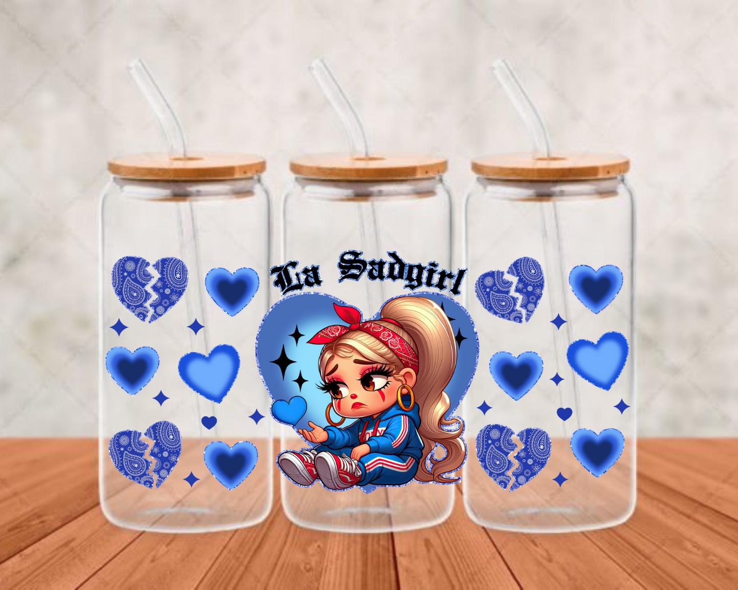 la sadgirl UV-DTF adhesive cup wrap