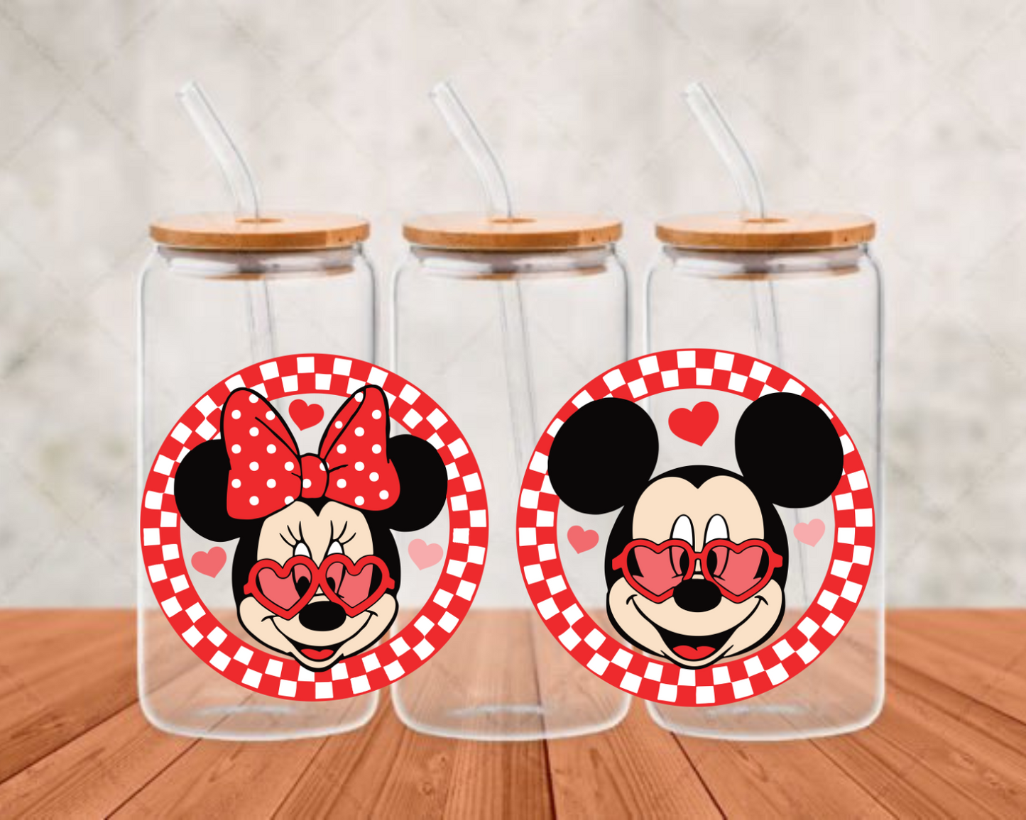 RACE MOUSES -DTF adhesive cup wrap