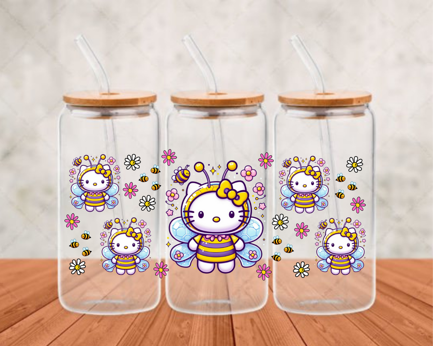 spring timekitty UV-DTF adhesive cup
