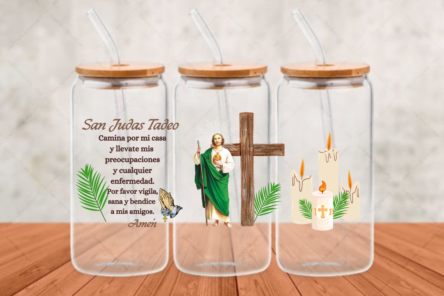 SanJudas UV- DTF Adhesive cup wrap