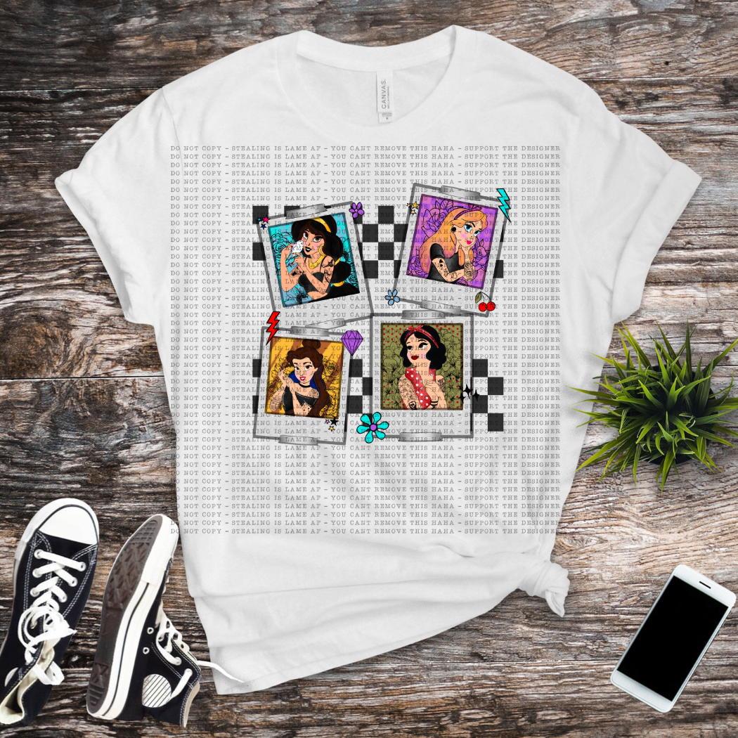 Tattoo Polaroid princess 2