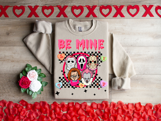 retro scary cartoons be mine