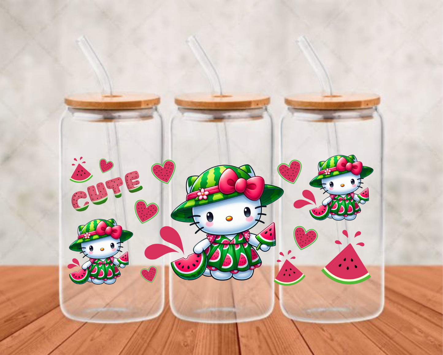 watermelonkitty UV-DTF adhesive cup