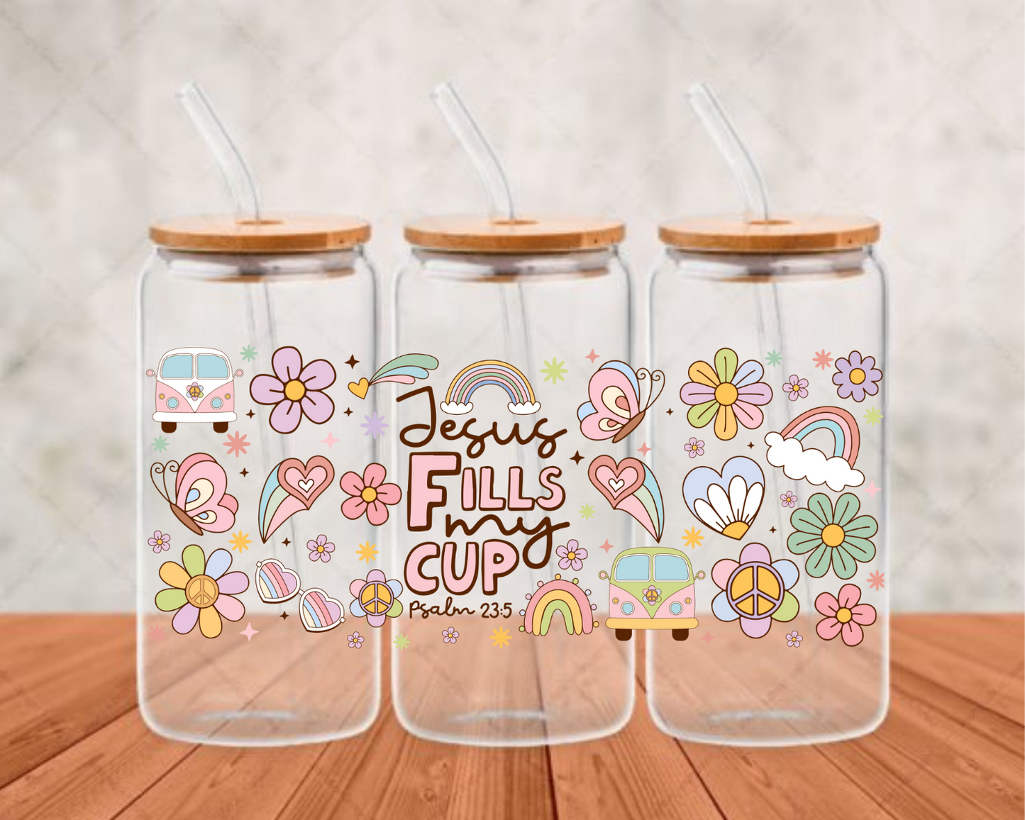 jesus_fell_my_cup-01 UV-DTF adhesive cup wrap