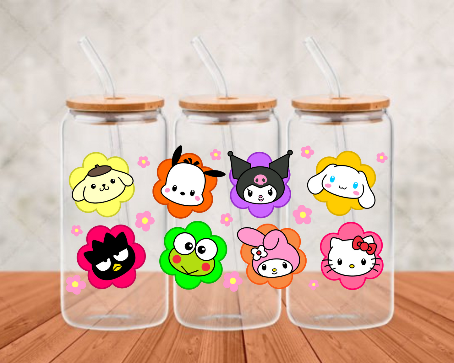 sanriofloral UV-DTF (adhesive cup wrap)