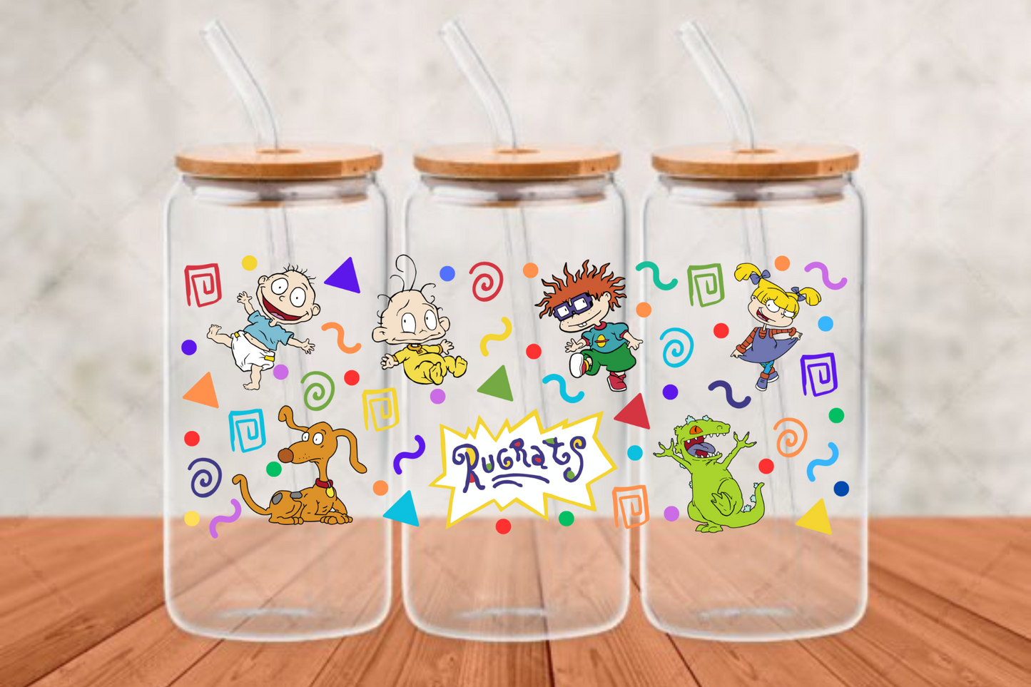 rugrats UV-DTF adhesive cup wrap