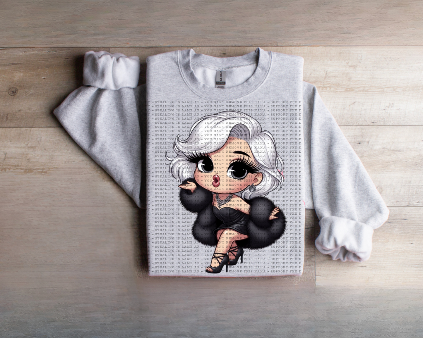 little Marilyn in black