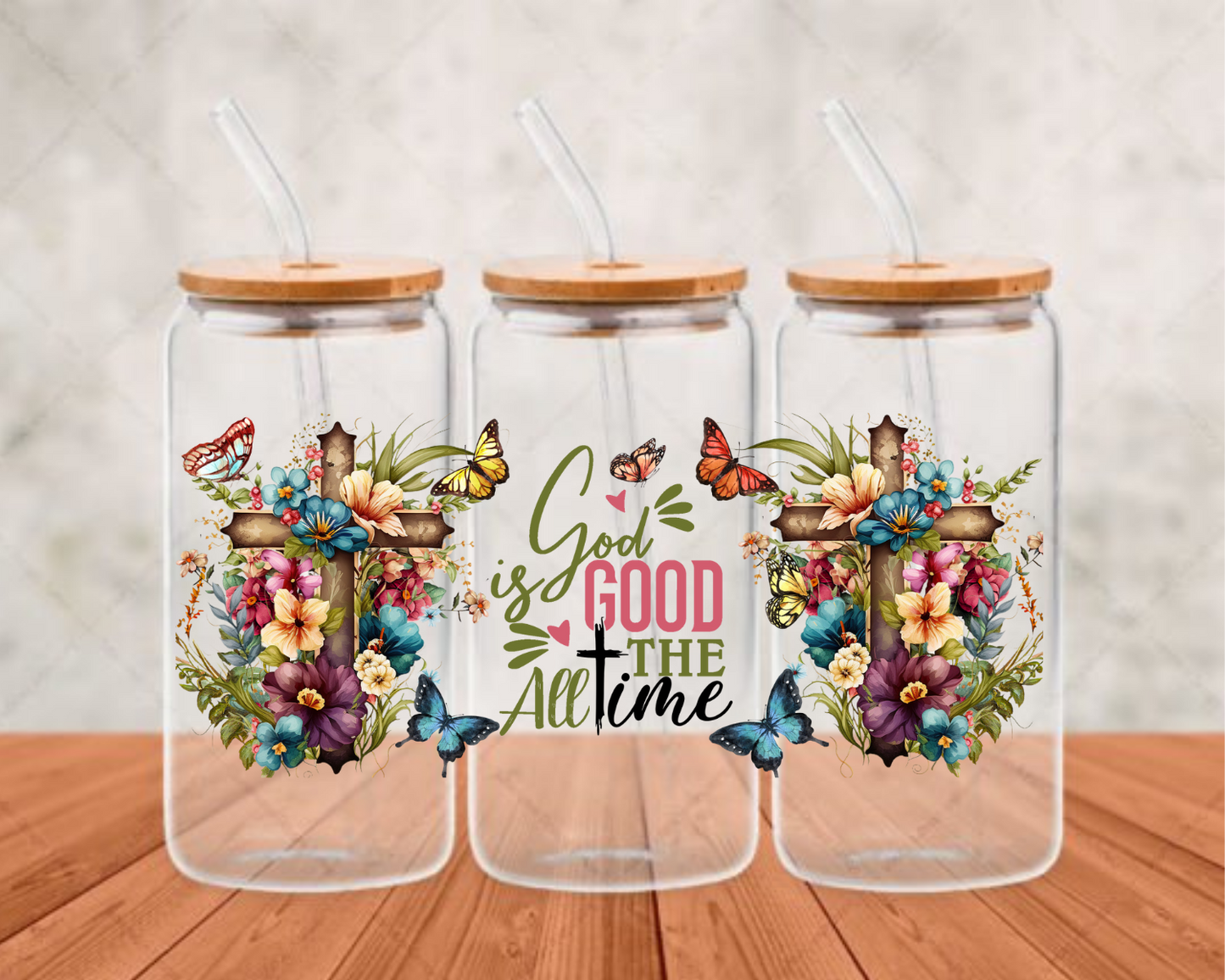 God_is_good UV-DTF adhesive cup wrap