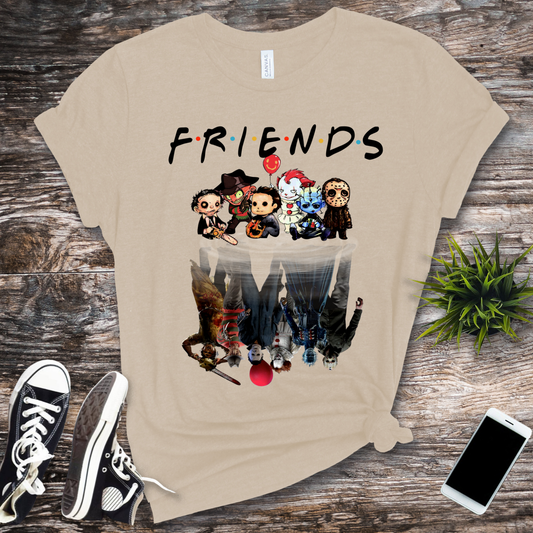 horror young and old friends