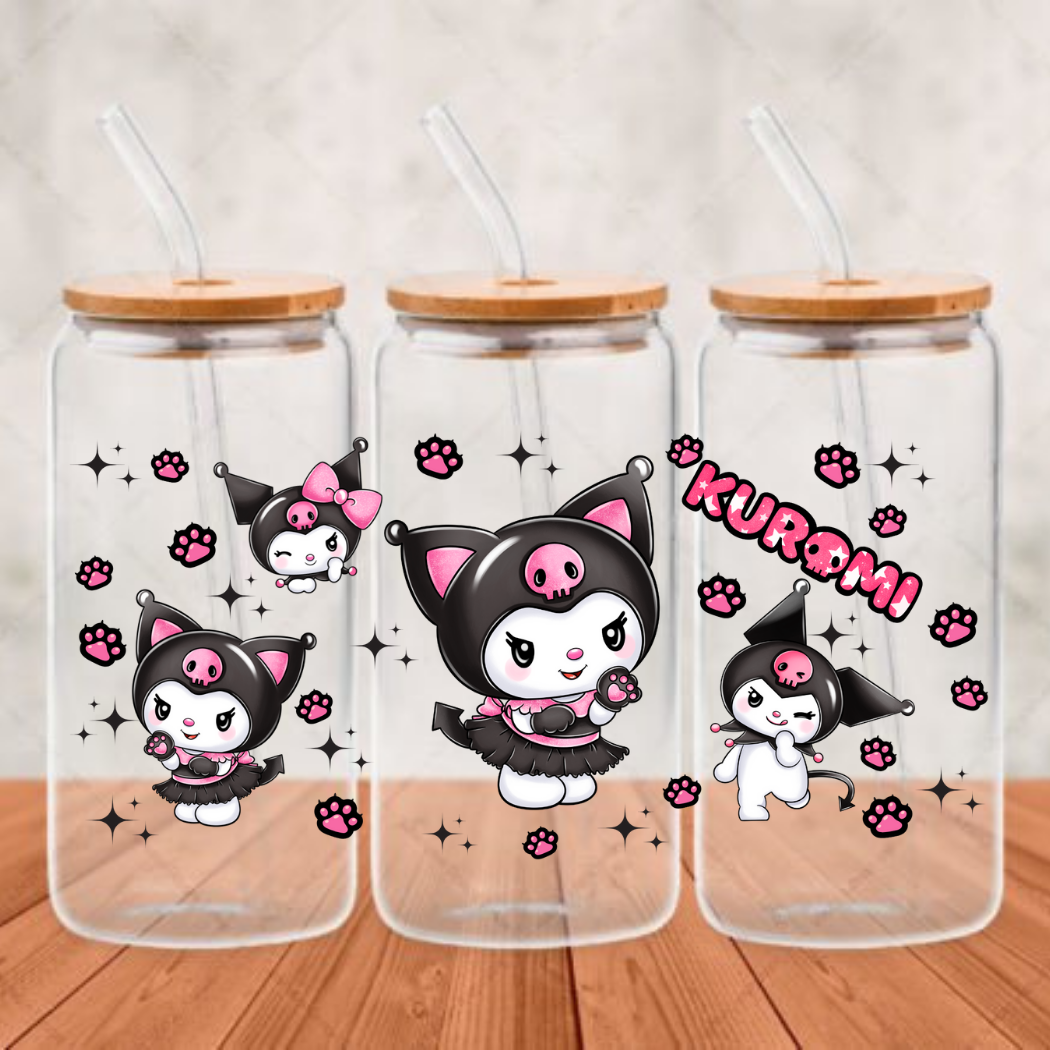 Kuromicatpaws UV-DTF adhesive cup wrap