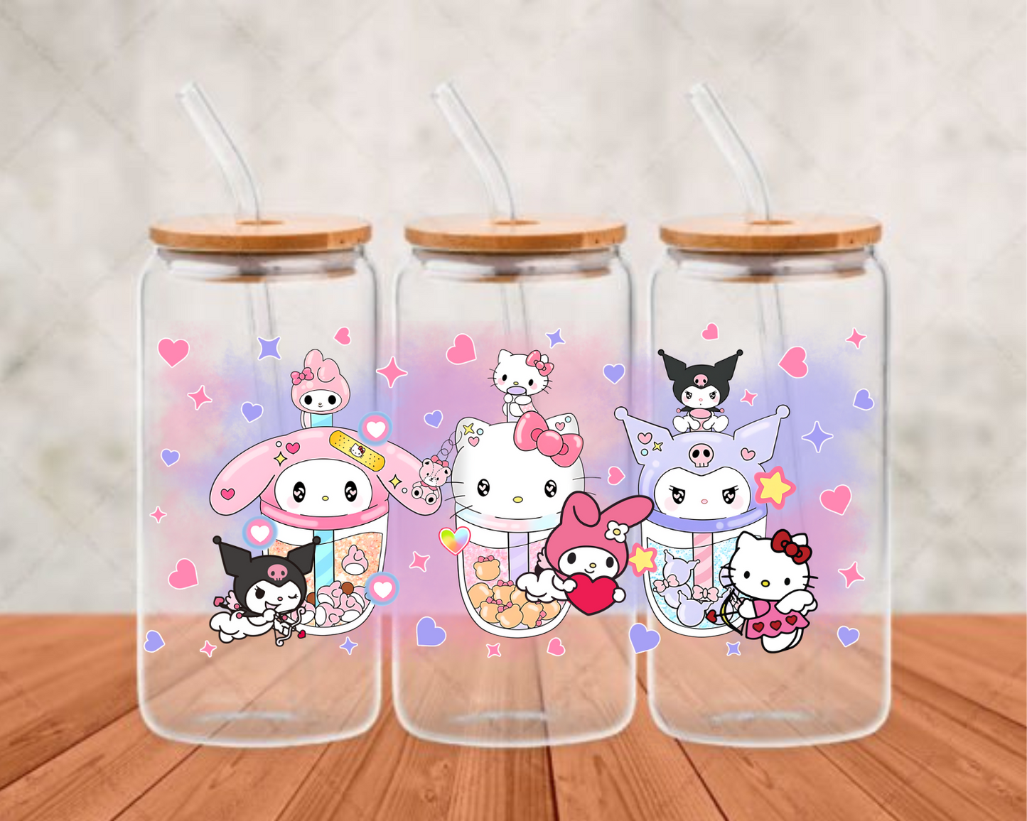 HK13 UV-DTF adhesive cup wrap