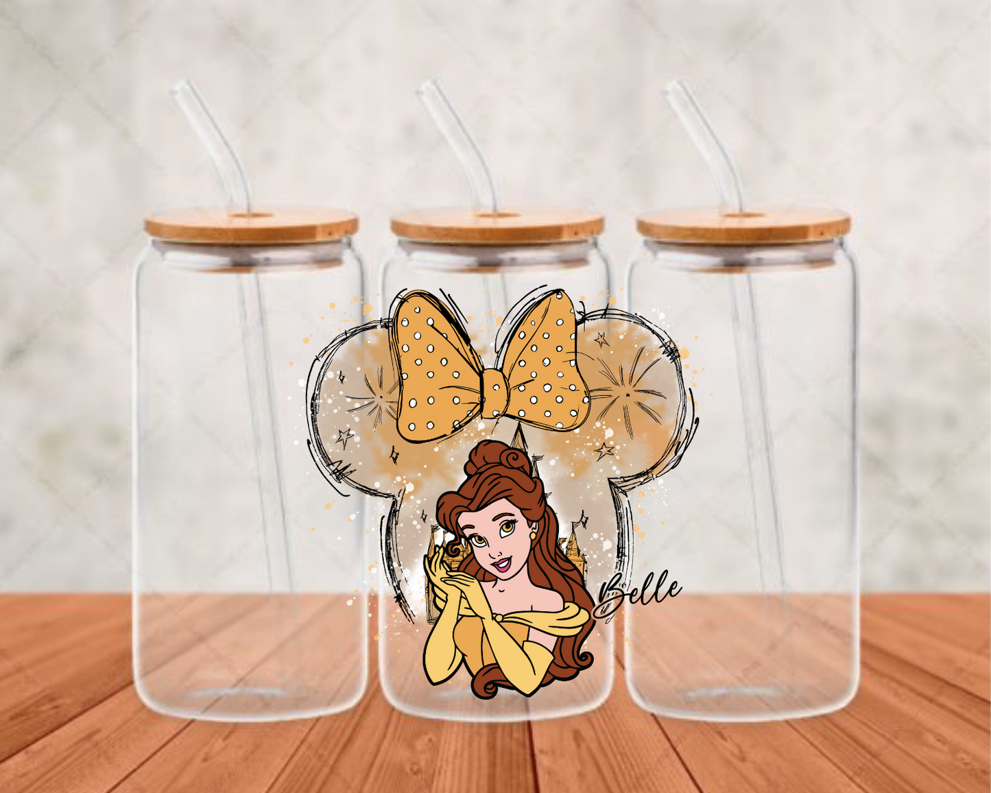 belle UV- DTF Adhesive cup wrap