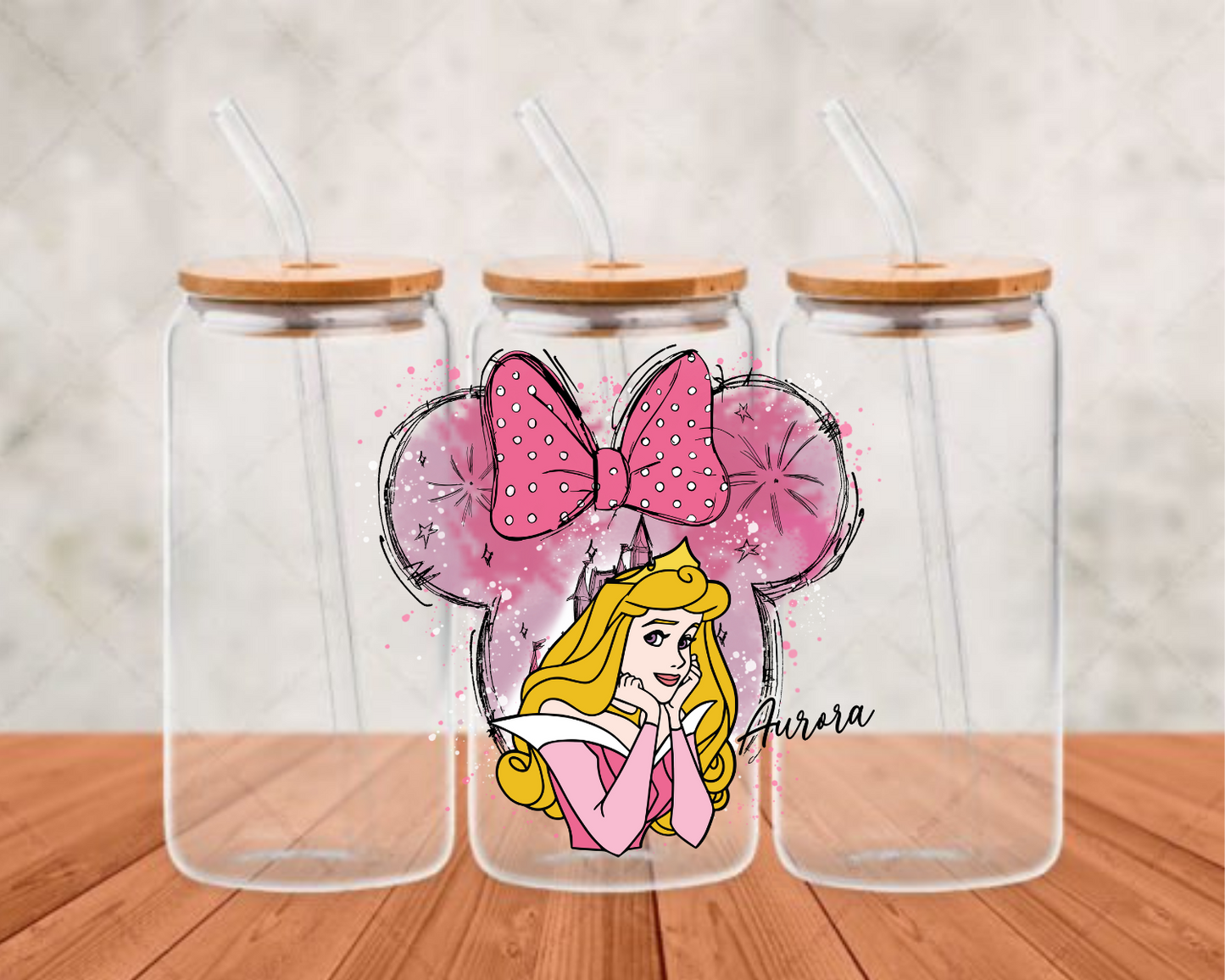 aurora UV- DTF Adhesive cup wrap