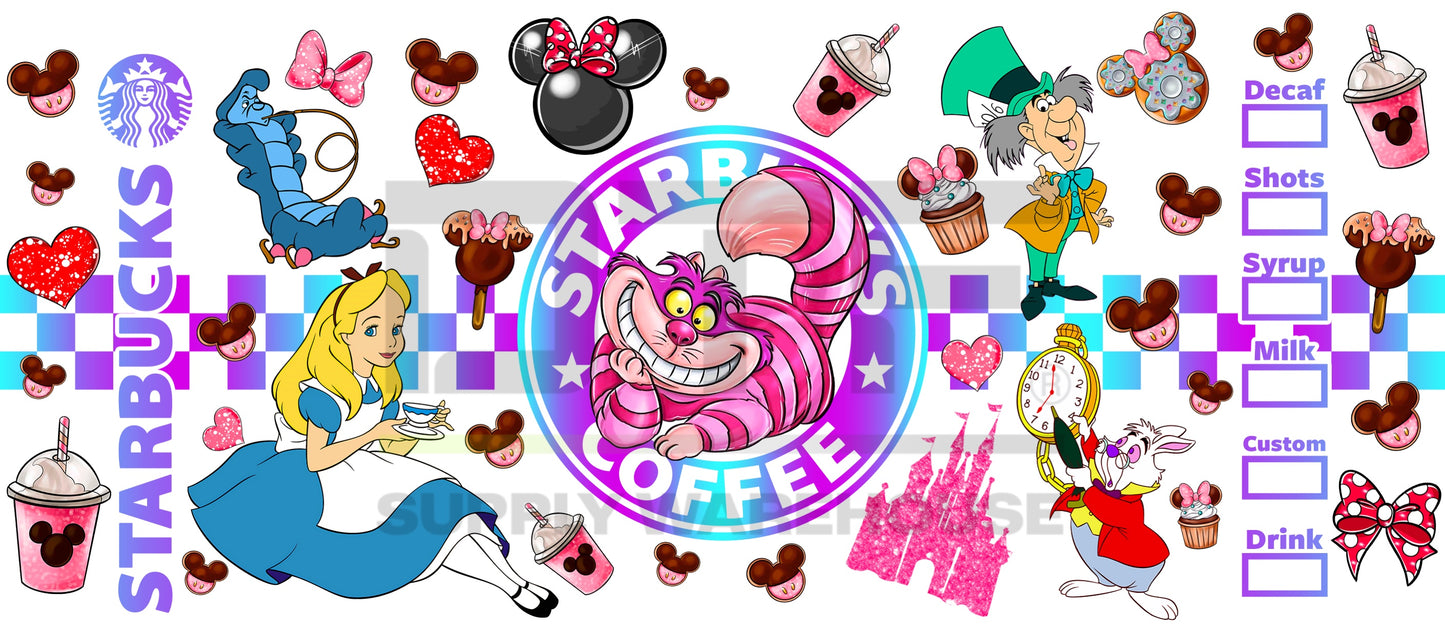 Alice Sweets UV-DTF (adhesive cup wrap)