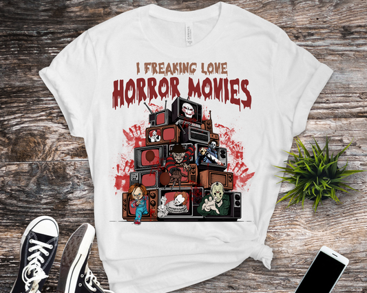 I freaking love horror movies