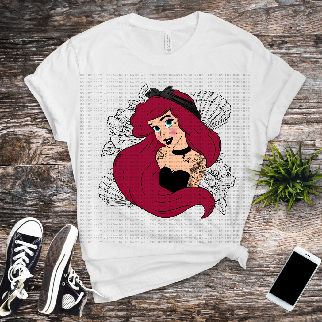 Tattoo Ariel.
