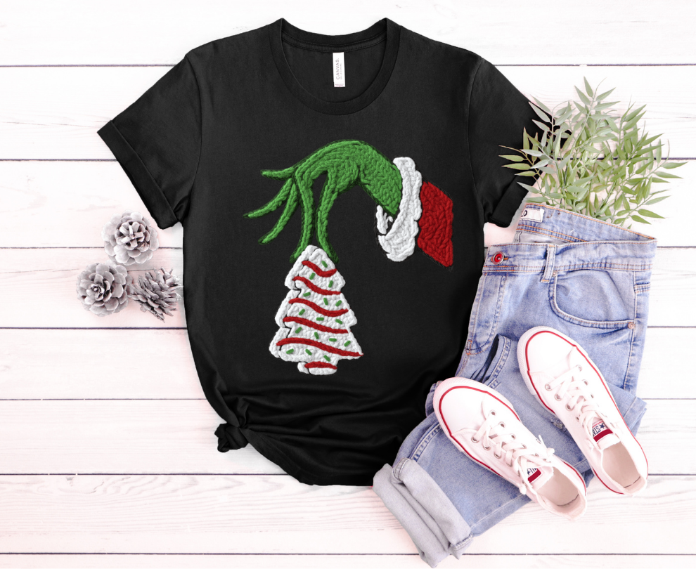 GRINCH HAND & DEBBIE TREE