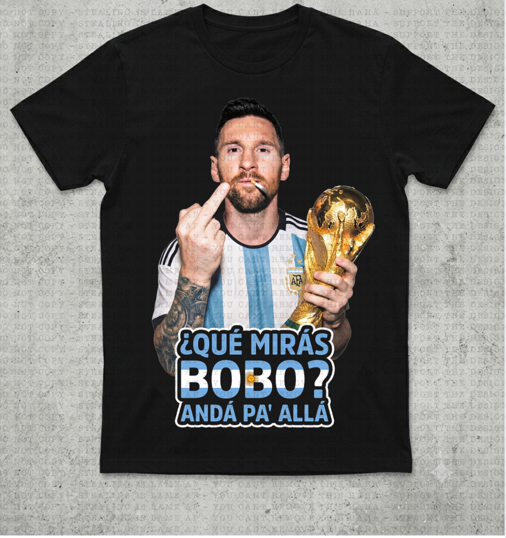 que miras bobo DTF