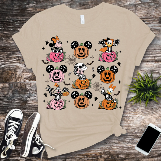 horror mickey pumkin