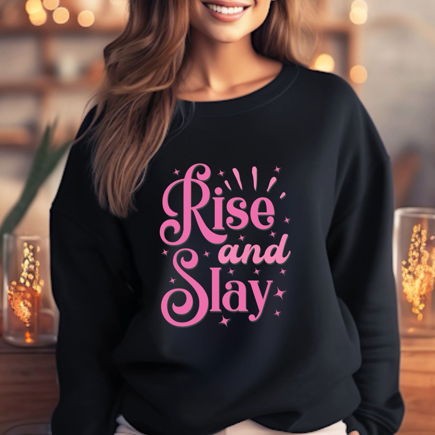 SLAY PINK DTF