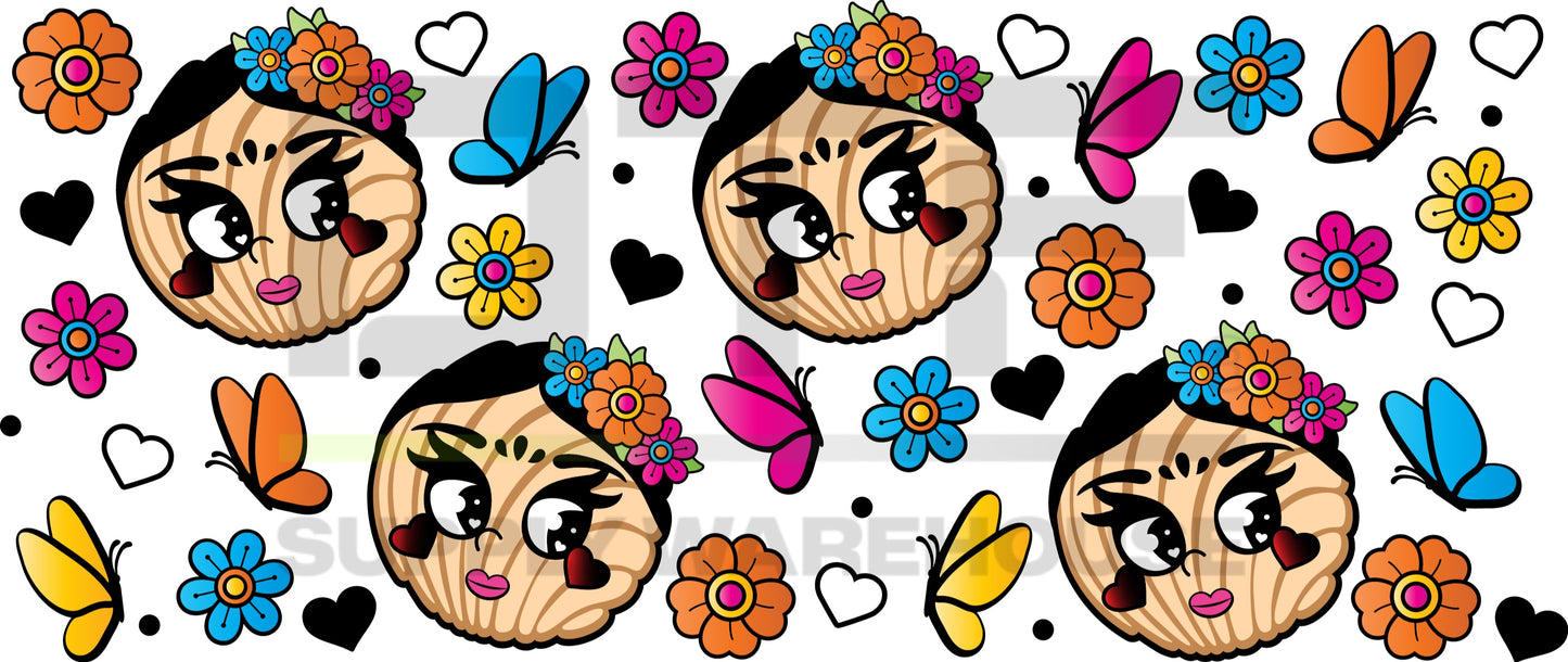 FRIDA Concha UV-DTF (adhesive cup wrap)