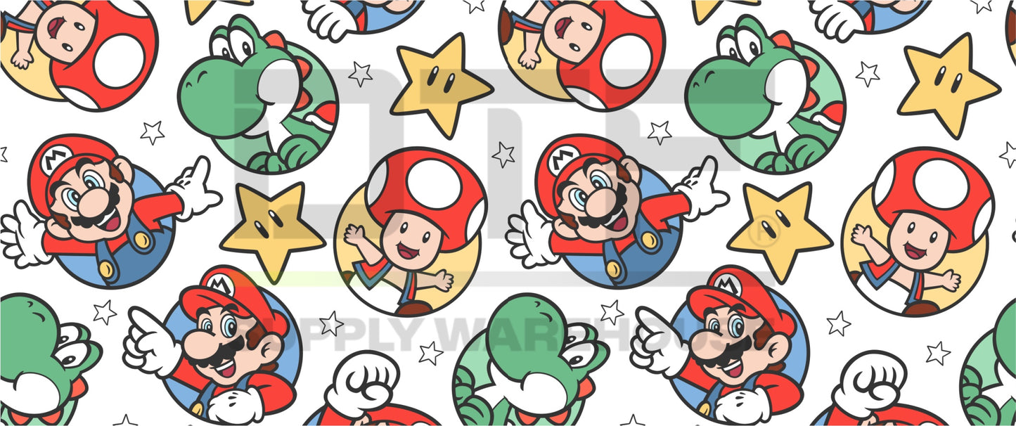 Mario UVDTF Cup Wrap