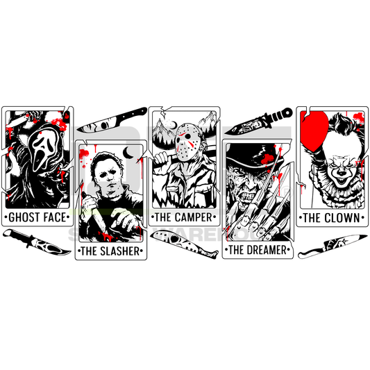 Horror Halloween UV DTF